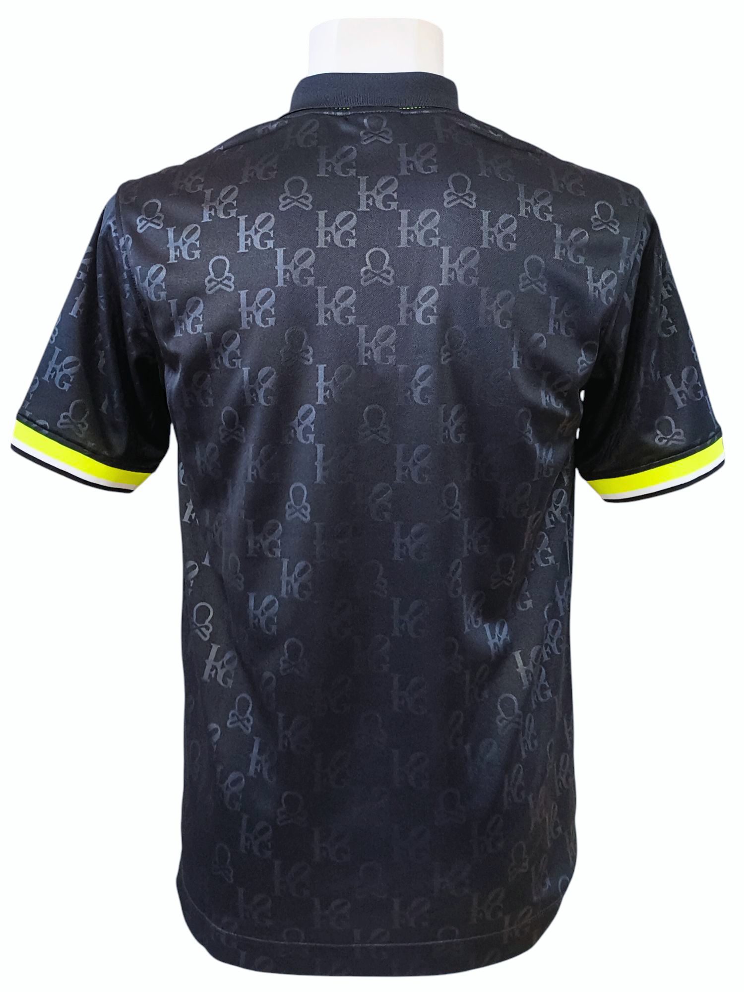 Ever Monogram Embossed Polo | ポロシャツ | ブラック | メンズ | ゴルフウェア