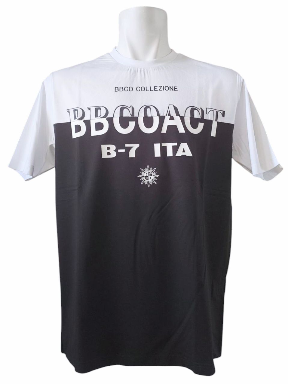 モダンコンフォートTシャツ | ホワイト×ブラック | メンズ