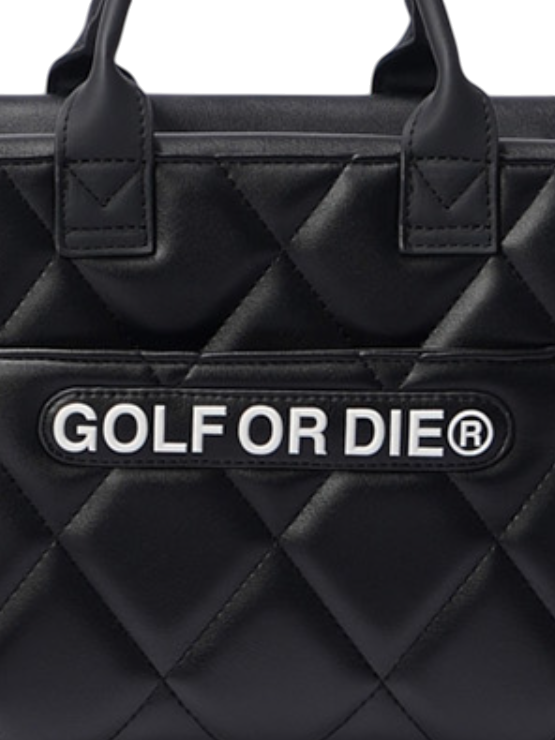 Eternal Quilted Box Bag | カートバッグ | ブラック | ユニセックス | ゴルフ
