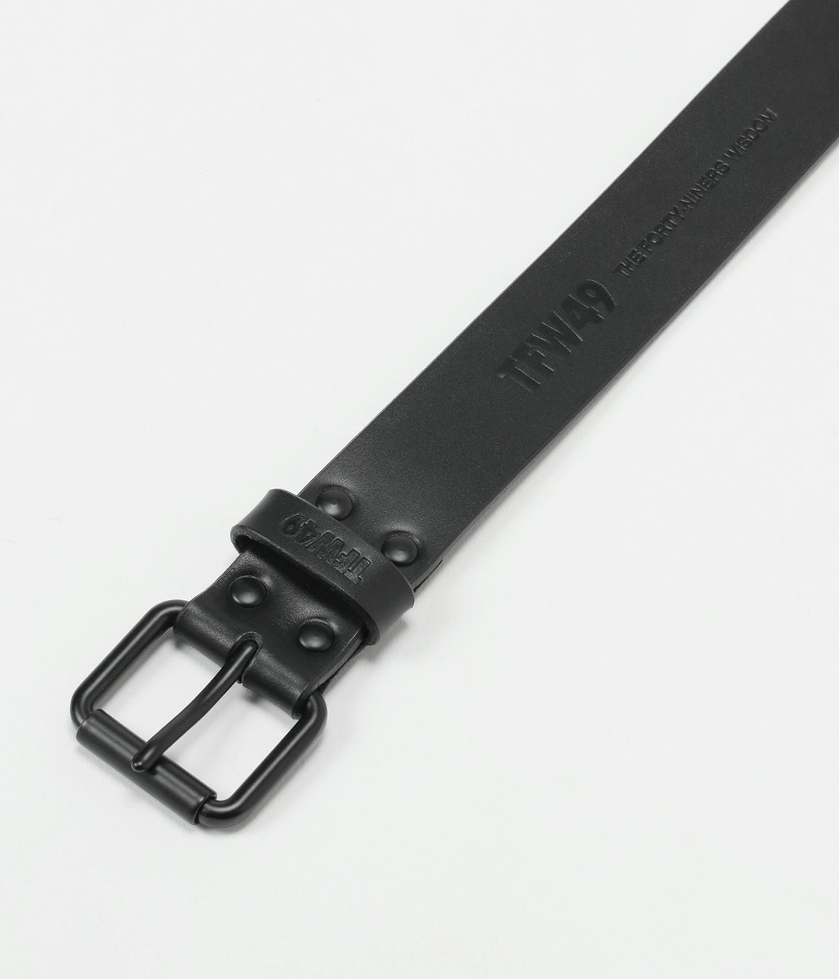 LEATHER BELT | ベルト | ブラック | ユニセックス | ゴルフ