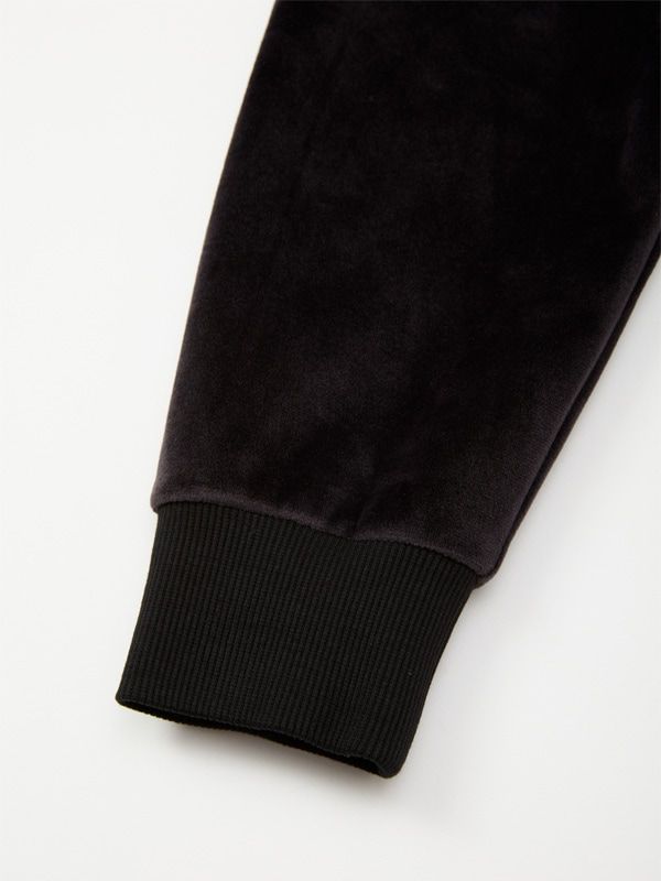 VELOUR 3 LAYER ZIP HOODIE  | ブルゾン | ブラック | メンズ | ゴルフウェア