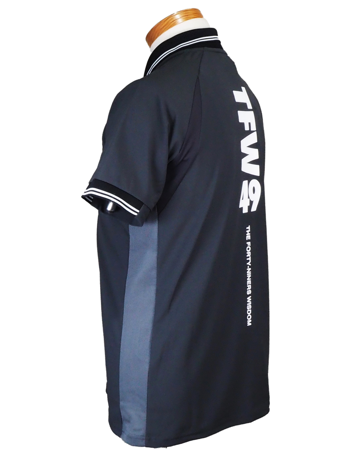 TFW49 - LINE SLEEVE POLO | ポロシャツ | カーキ×ベージュ