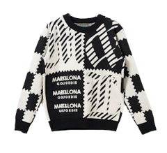M.C.D Chenille Crew Knit | セーター | ブラック | メンズ | ゴルフウェア