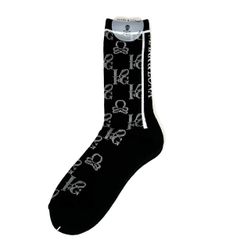 Ever Monogram Socks | ソックス | ブラック | メンズ | ゴルフ