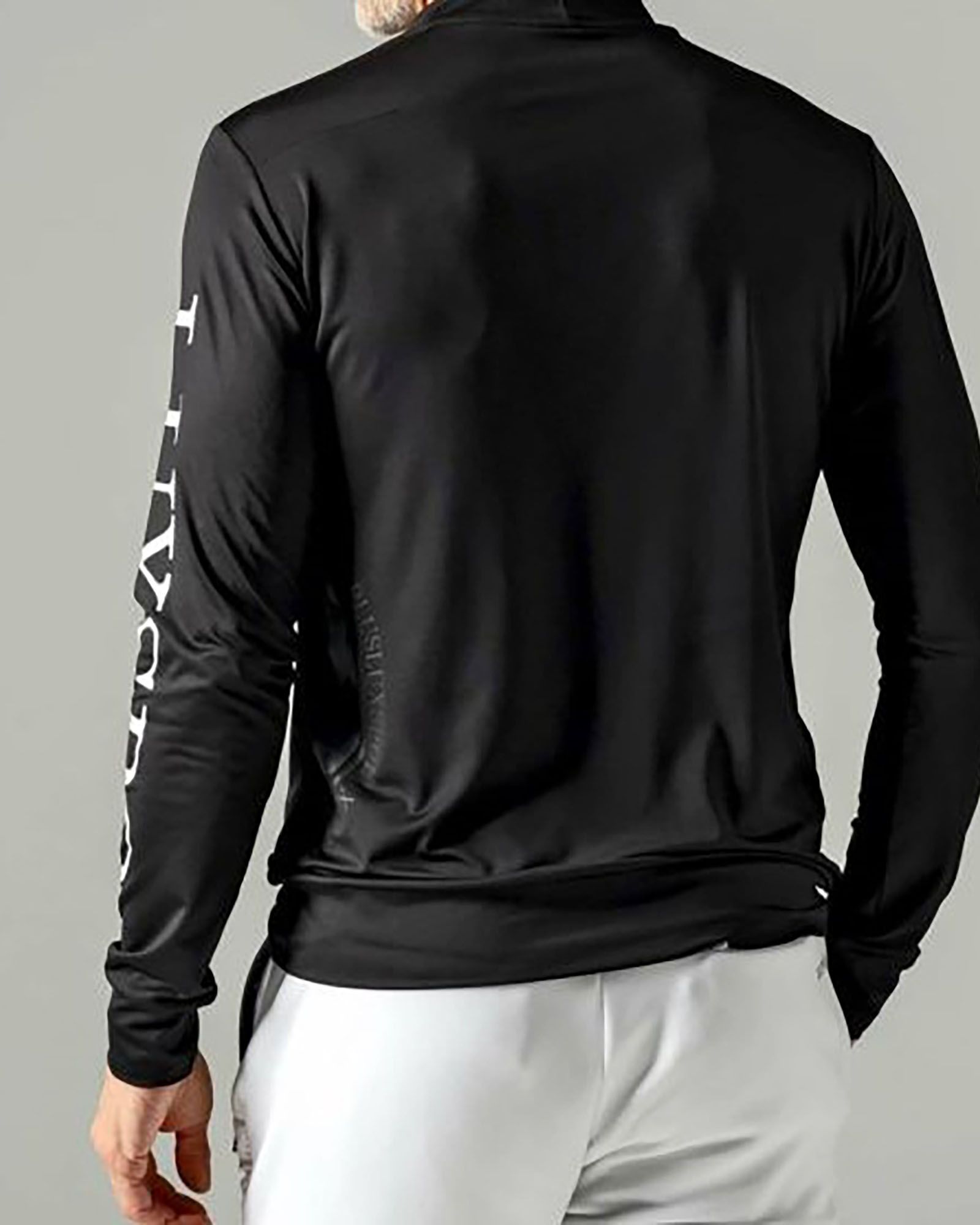 サークルロゴモックネックTシャツ | モックネック | ブラック | メンズ | ゴルフウェア