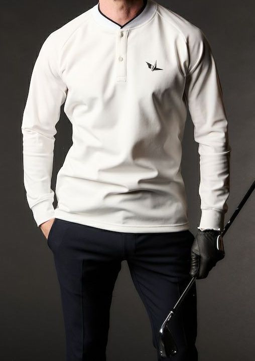 113 GOLF BLADE POLO | ポロシャツ | ホワイト | メンズ | ゴルフウェア