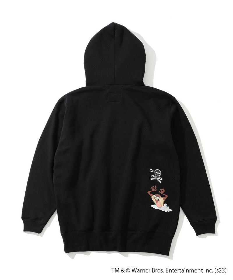Tasmanian D Applique Hoodie Sweat | パーカー | プルオーバー | フーディー | ユニセックス | ブラック | ゴルフウェア