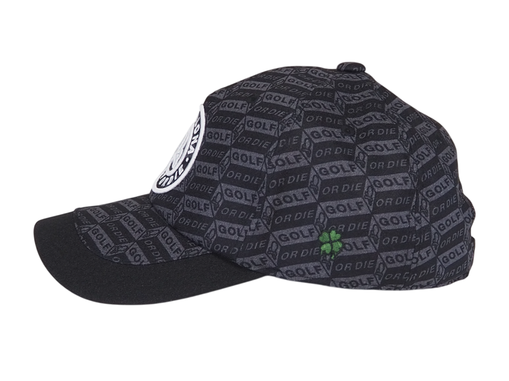 Dépêche Embroidery Cap | キャップ | ブラック | ユニセックス | ゴルフ