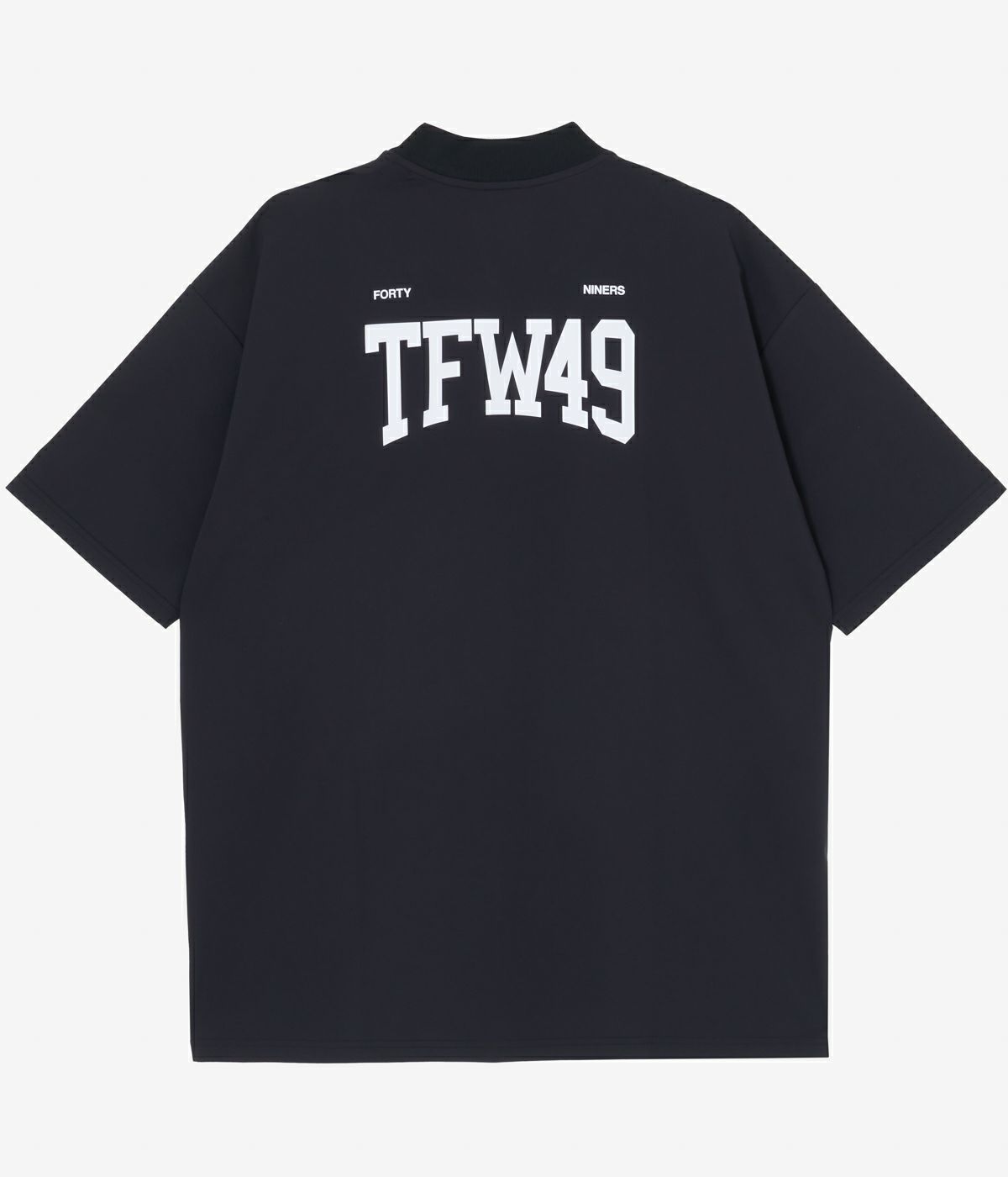 TFW49 × 5525 モックシャツ　XL TFW49 - HALF MOCKNECK TEE | モックネックシャツ | S.ブルー