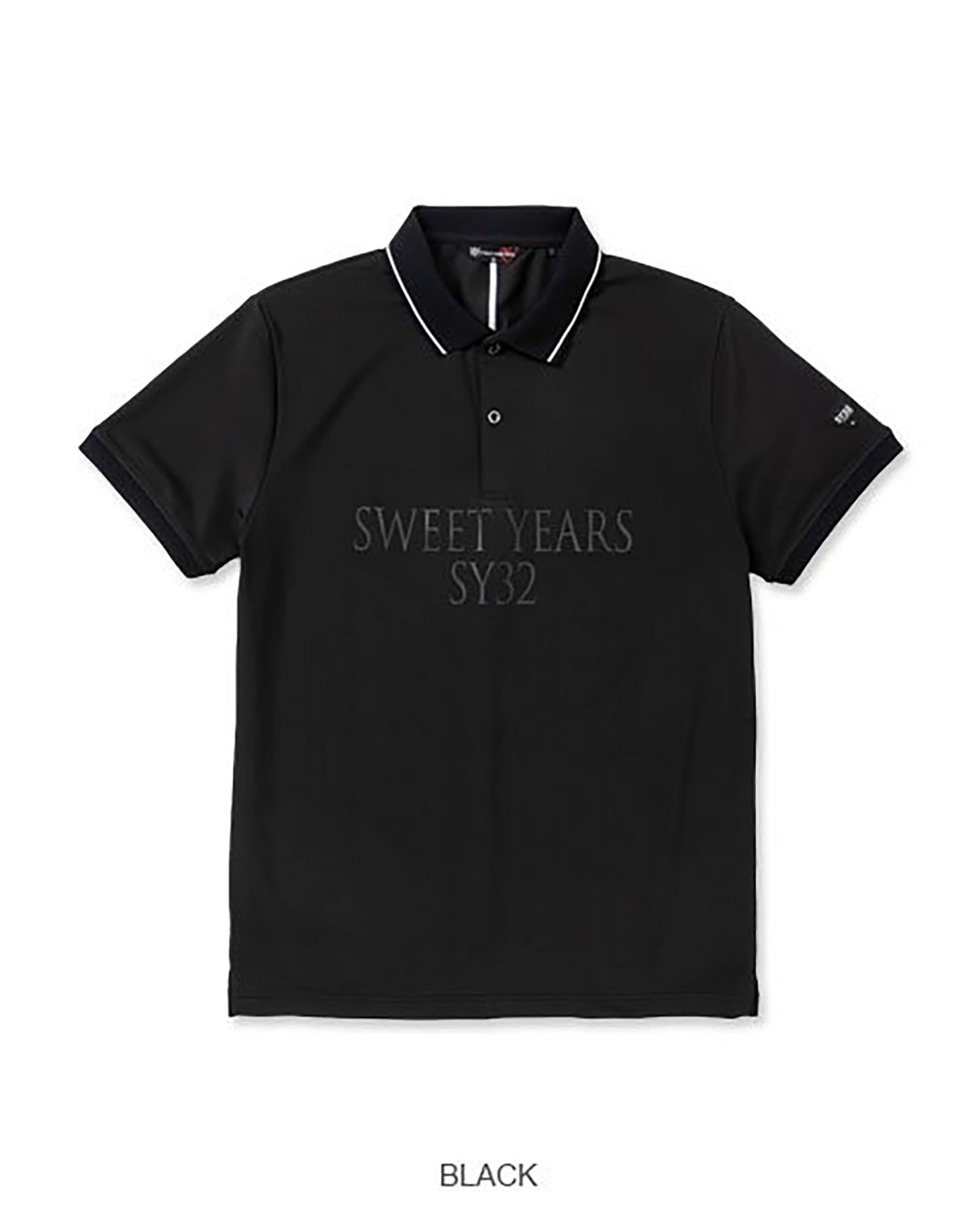 TECHNO FINE MESH POLO | ポロシャツ | ブラック | メンズ | ゴルフウェア