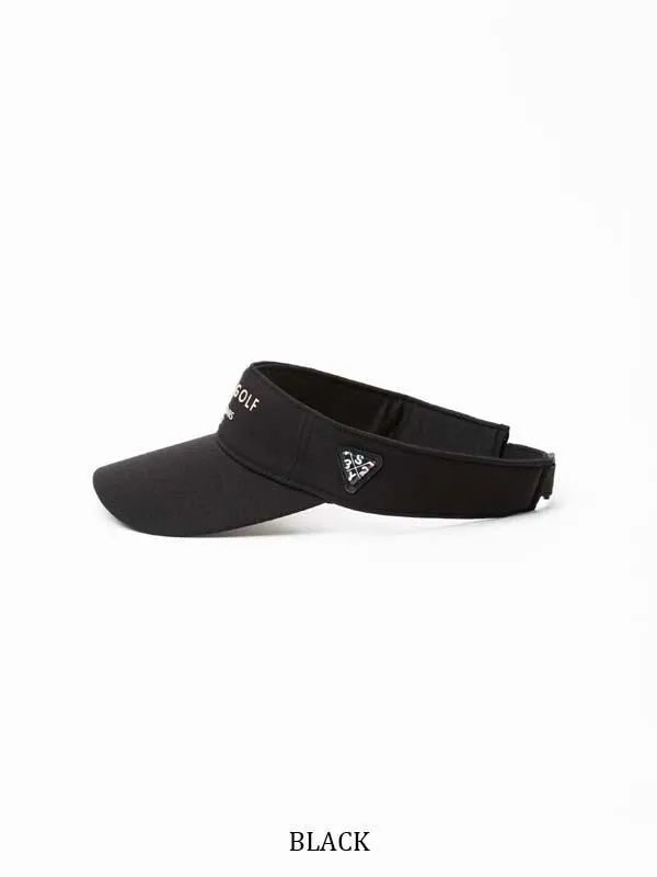 SYMBOLIC LOGO VISOR | サンバイザー | ブラック | ユニセックス | ゴルフ