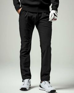 WINDPROOF LOGO SLACKS | 防風サイドロゴスラックスパンツ | ブラック | メンズ | ゴルフウェア