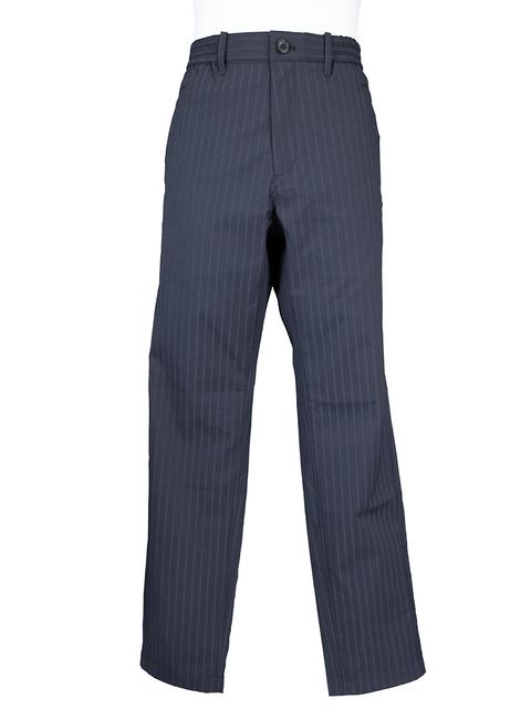 【ストレッチ】ドビーストライプパンツ (MENS) | ロングパンツ | ブラック | メンズ