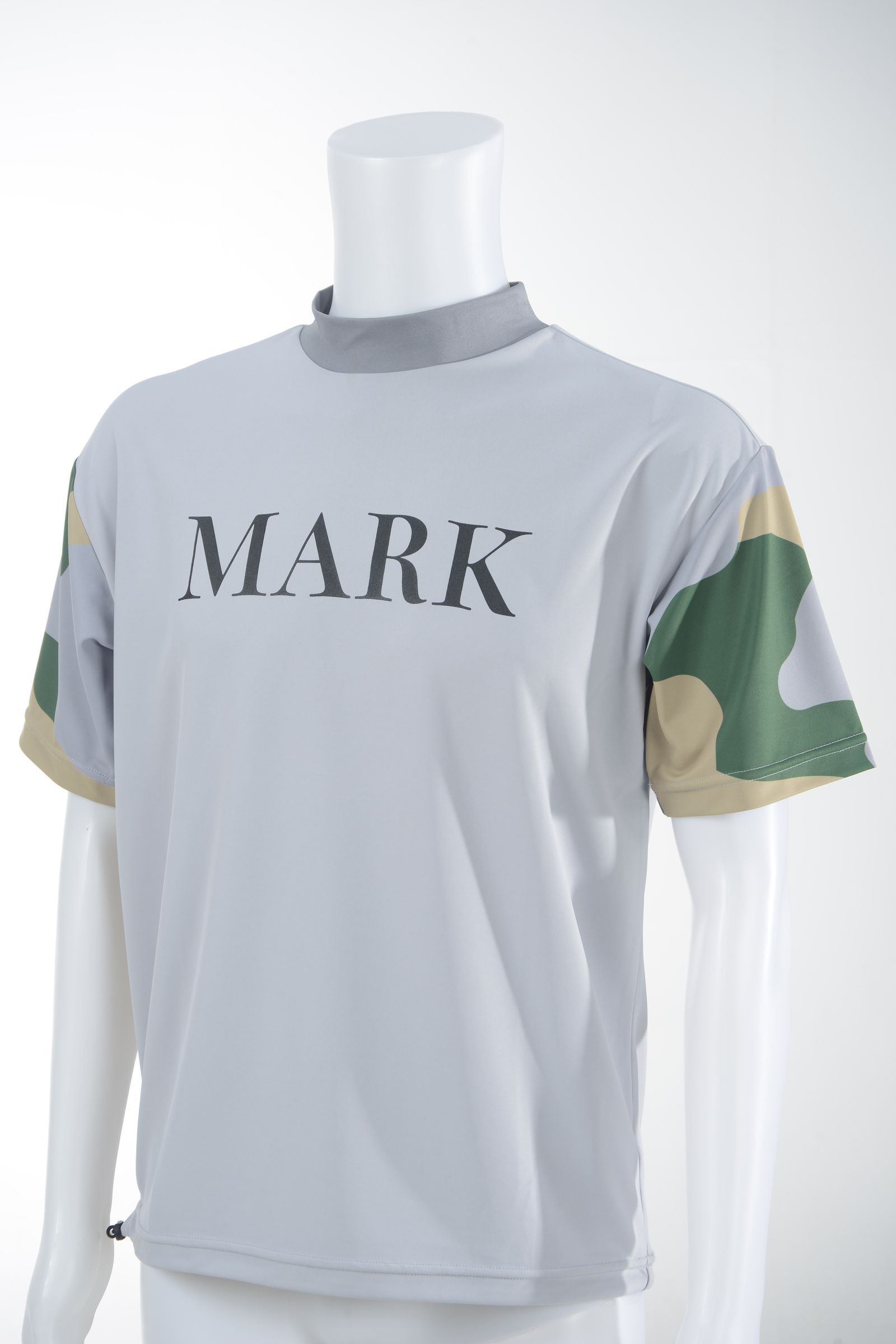 MARK&LONA - Chromakey Mock Neck Shirts | クロマキー モック