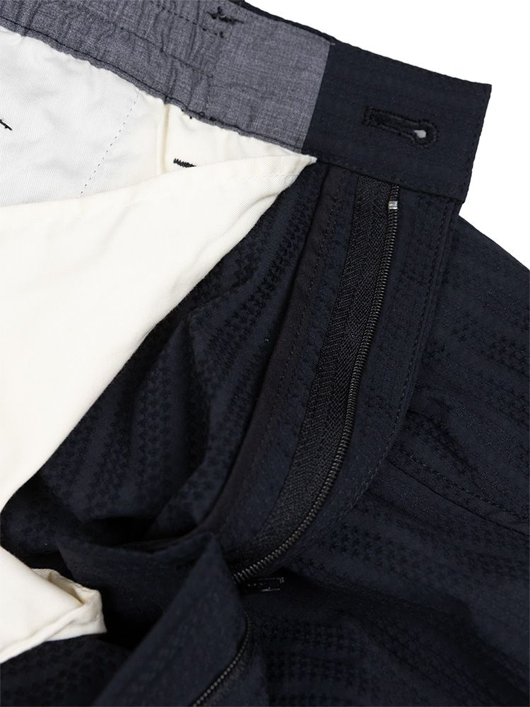 【ストレッチ】ドビーストライプパンツ (MENS) | ロングパンツ | ブラック | メンズ