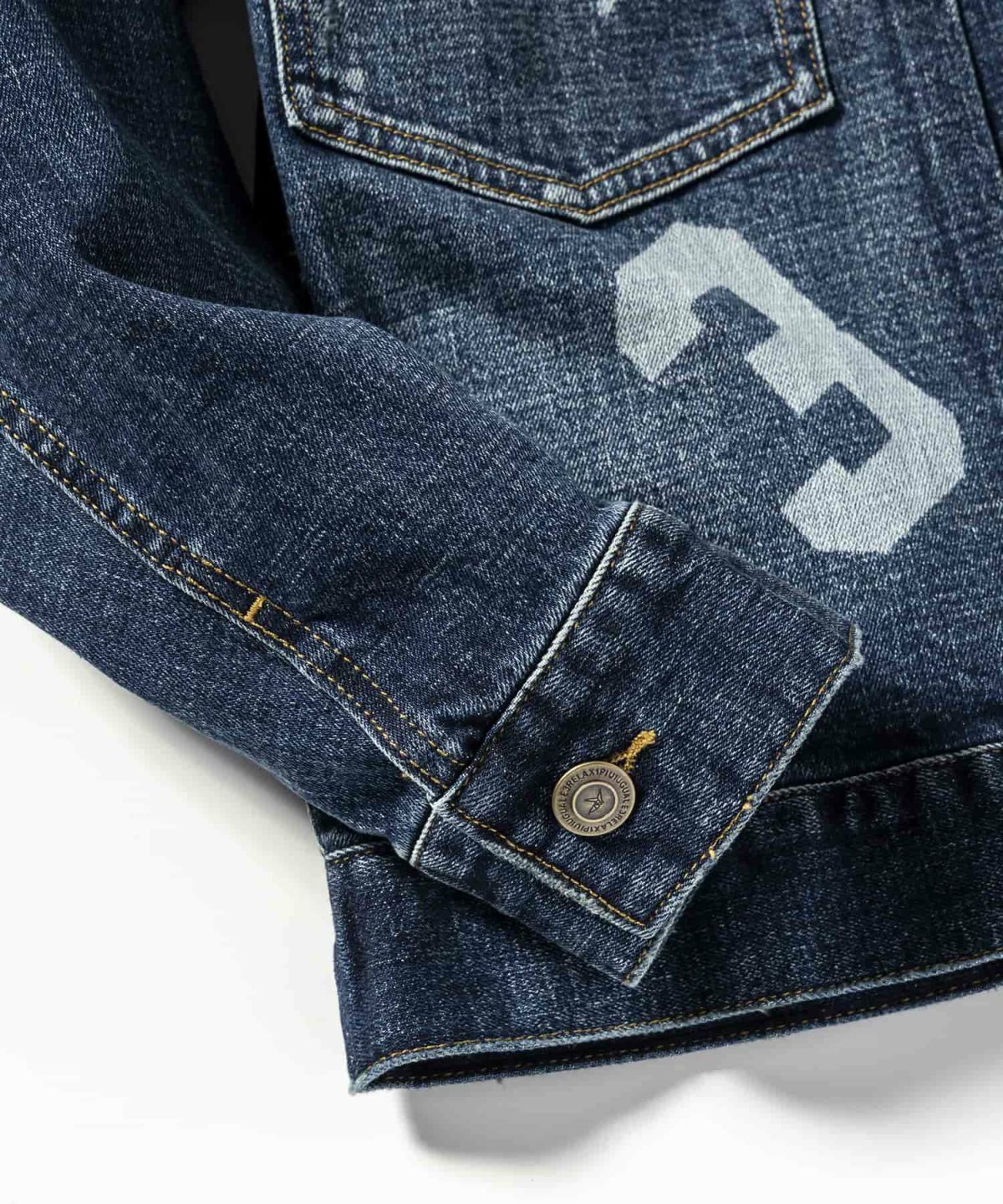 LOGO PATCH DENIM JAKET | ブルゾン | インディゴ | メンズ
