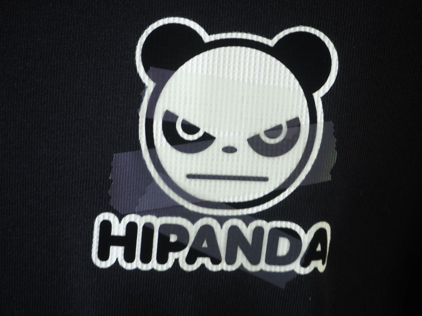 MEN'S PANDA PRINT SHORT SLEEVED T-SHIRT | Tシャツ | ブラック | メンズ