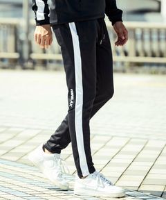 ポーラテックサイドラインロングパンツ | ブラック | メンズ