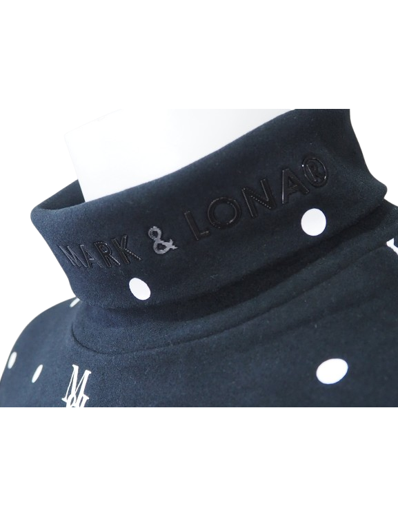 D●T Mock Neck Layer | モックネックシャツ | ブラック | メンズ | ゴルフウェア