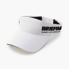 MENS ROUND LOGO VISOR | バイザー | ホワイト | ユニセックス | ゴルフウェア