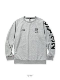 SHIELD LOGO P/O CREW | スゥェット | ホワイト | ブラック | グレー | レッド | メンズ | ゴルフウェア