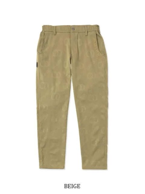 BACK EMBOSS LONG PANTS | ロングパンツ | ベージュ | メンズ | ゴルフウェア