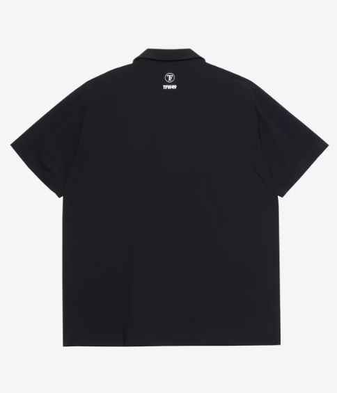 COMBINATION OPEN COLLAR SHIRTS | オープンカラーシャツジャケット | ブラック | メンズ | ゴルフウェア