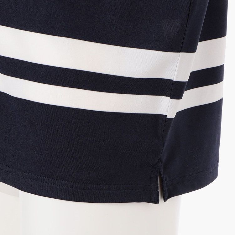 MEN’S PANEL STRIPE HIGHNECK （リラックスフィット） | ハイネックシャツ | ネイビー | メンズ | ゴルフウェア