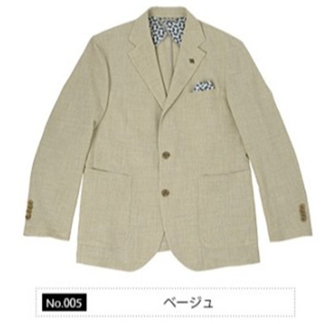 リネンルック ジャケット ポリブッチャー ライトジャケット | ベージュ | メンズ