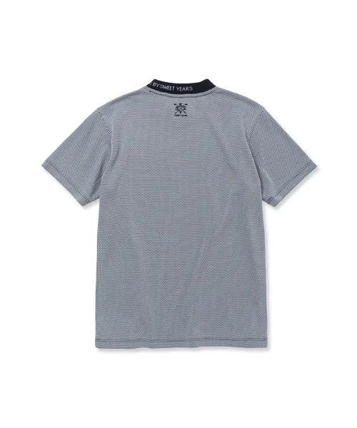 DIMPLE MESH MOCK | Tシャツ | ブラック | メンズ | ゴルフウェア