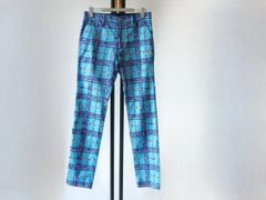 チェック柄 タイムフライズプリント ボトム | パンツ | ライトブルー | メンズ | ゴルフウェア