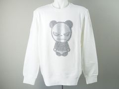 MEN’S LOGO CREW NECK SWEAT SHIRT | トレーナー | スウェット | ホワイト | メンズ  HIPANDA
