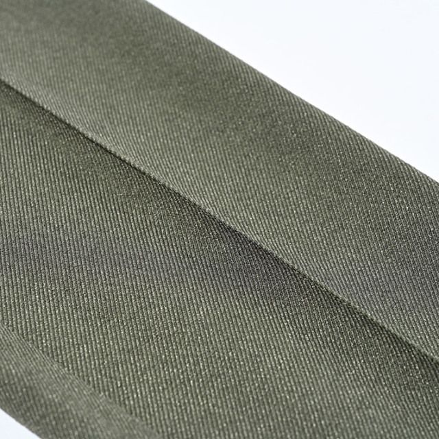 ウールライク カルゼ ストレッチ 美脚パンツ ウォッシャブル | カーキ | メンズ