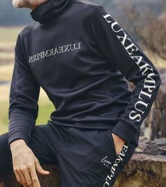 ランダムラインストーンハイネックTシャツ | Tシャツ | ブラック | メンズ | ゴルフウェア