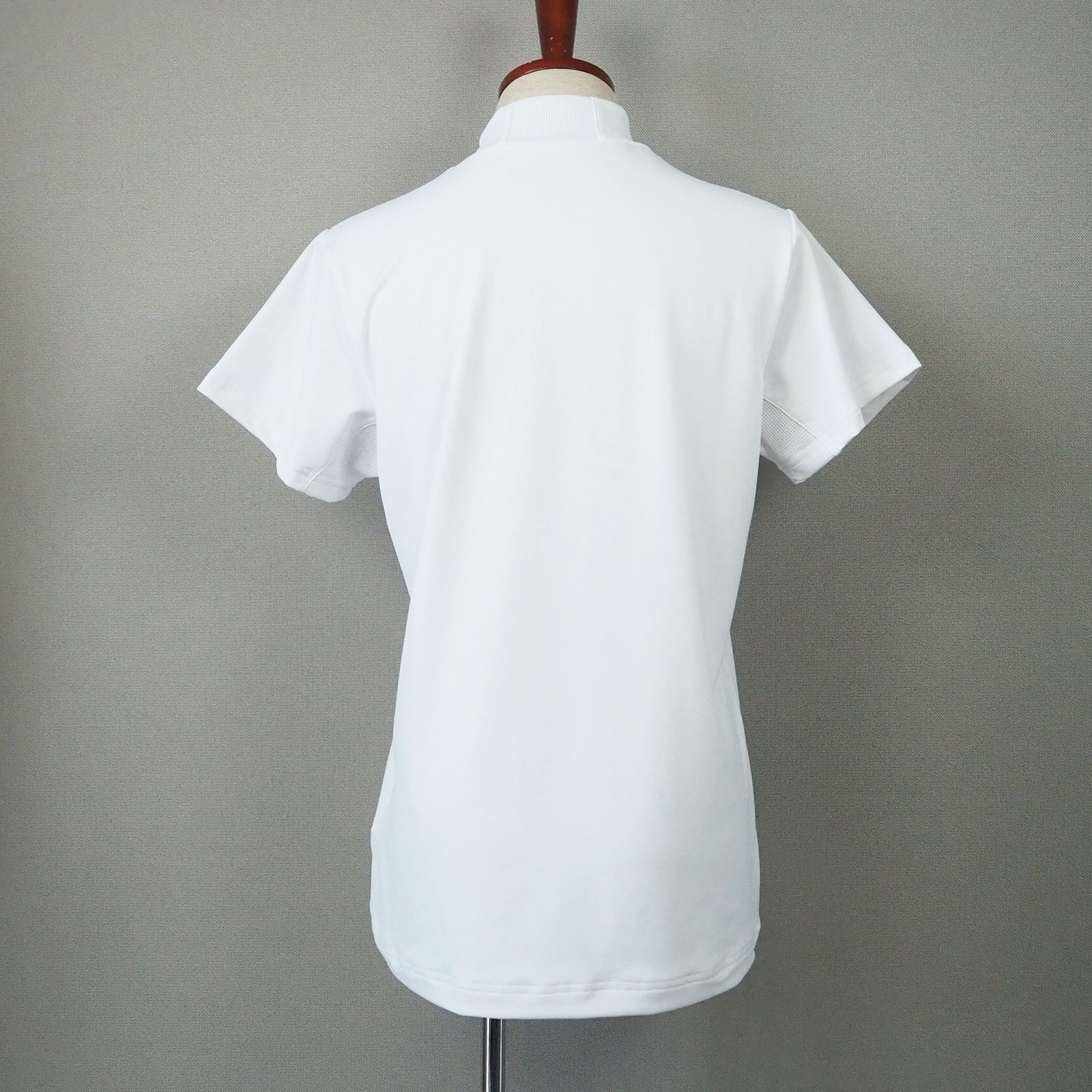 POPPYチビドラ半袖ハイネック | モックネック Tシャツ | ホワイト | レディース | ゴルフウェア