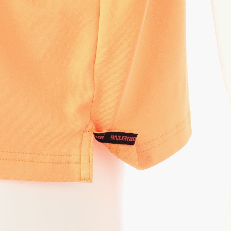 MENS SLEEVE LOGO HIGH NECK RELAXED FIT | ハイネックシャツ | オレンジ | メンズ | ゴルフウェア