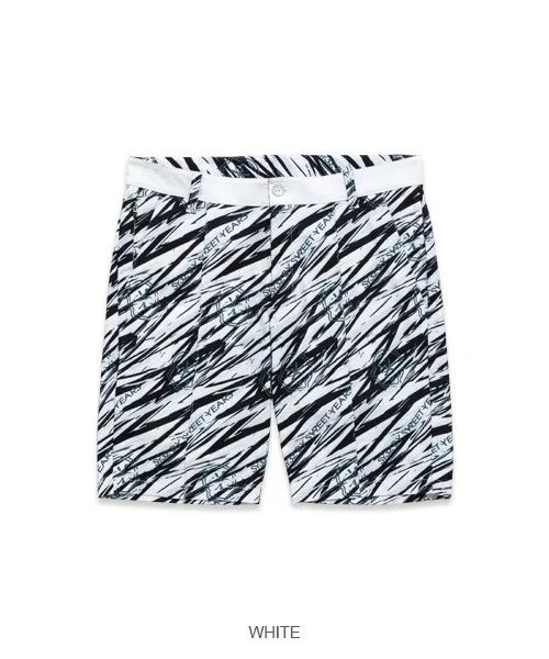 DRY STRETCH CHIDORI GRAPHIC SHORTS | ショートパンツ | ホワイト | メンズ | ゴルフウェア