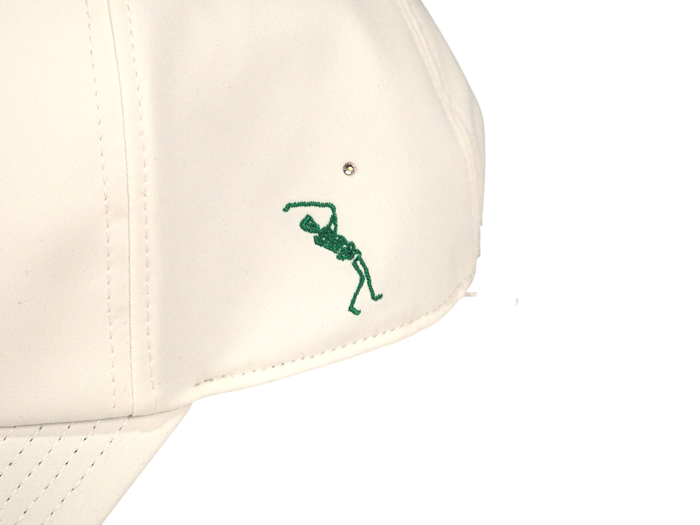 Iron Skull Crystal Accent Cap | キャップ | アイボリー | ユニセックス | ゴルフ