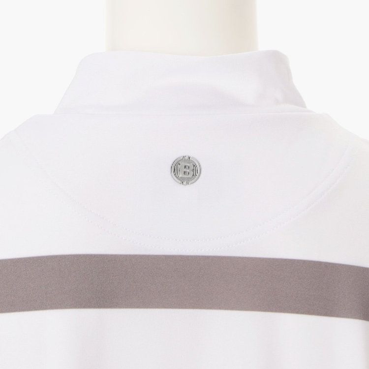 WOMEN’S PANEL STRIPE HIGHNECK RF | ハイネックシャツ | ホワイト | レディース | ゴルフウェア