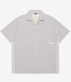CONBINATION OPEN COLLAR SHIRT | ポロシャツ | ライトグレー×アイボリー | メンズ | ゴルフウェア
