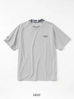 GRAPHIC POINT MOCK | モックネック | グレー | メンズ | ゴルフウェア