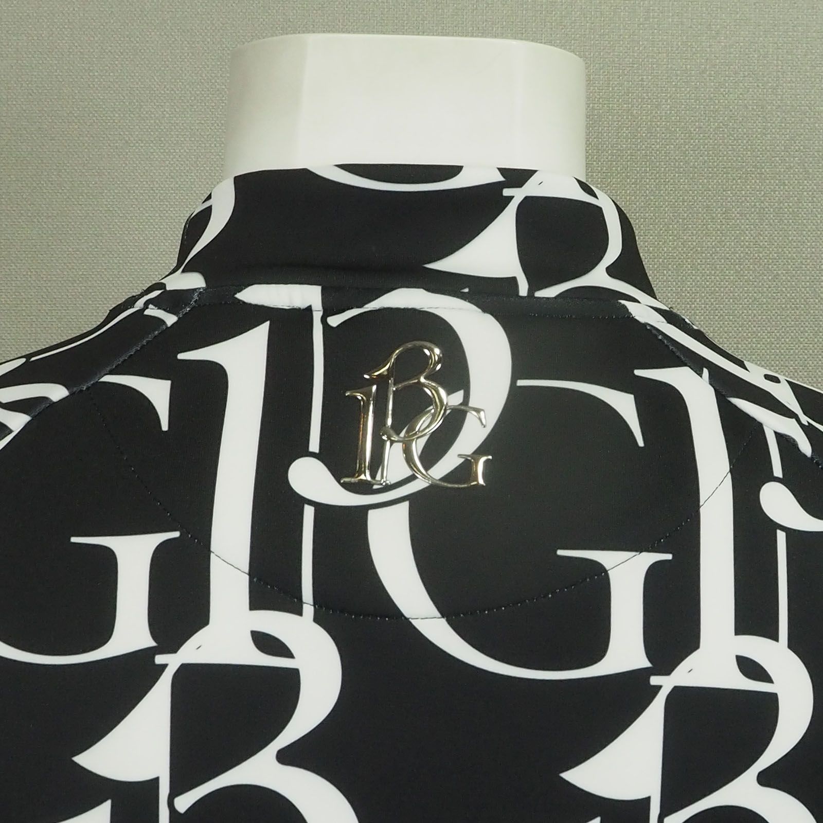 113 GOLF L/S MOCK NECK 113G GIANT LOGO | モックネック | ブラック | メンズ | ゴルフウェア