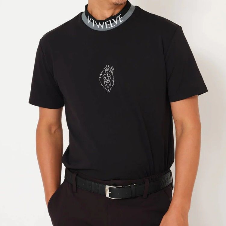 ONE HAND MOCK | Tシャツ | ブラック | メンズ | ゴルフウェア