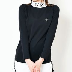 NECK L MOCK | モックネック | ブラック | レディース | ゴルフウェア