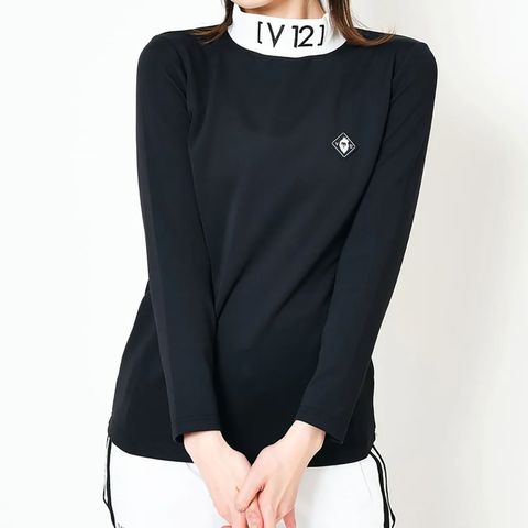 NECK L MOCK | モックネック | ブラック | レディース | ゴルフウェア