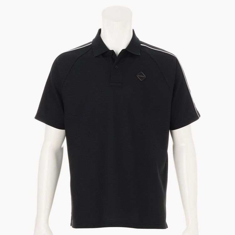 LINE POLO RF | ポロシャツ | ブラック | メンズ | ゴルフウェア