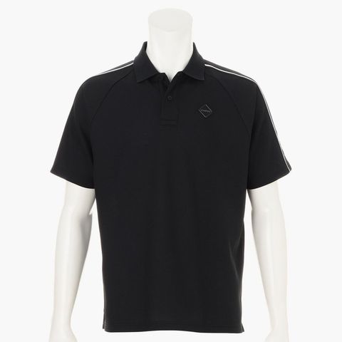 LINE POLO RF | ポロシャツ | ブラック | メンズ | ゴルフウェア