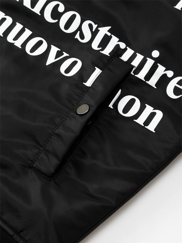 SEPARATE GRAPHIC MA-1 | ジャケット | ブラック | メンズ | ゴルフウェア