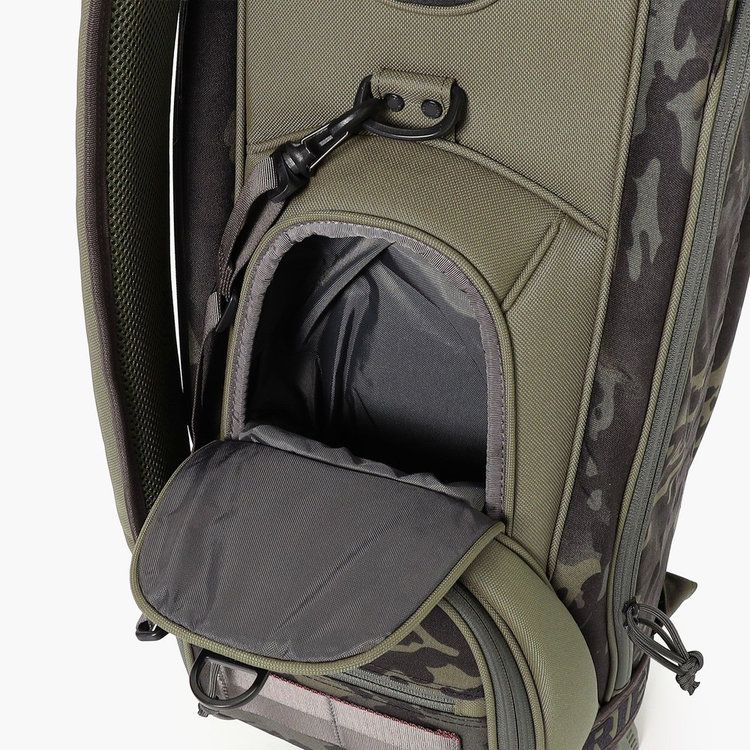CR-5 #04 CAMO COMBI | キャディバッグ | マルチカモブラック×レンジャーグリーン | ユニセックス | ゴルフ