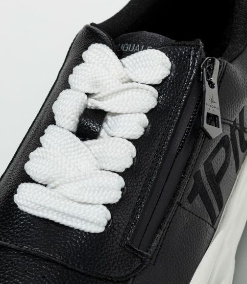 ボリュームソール刺繍ロゴスニーカー | シューズ | ブラック | ユニセックス